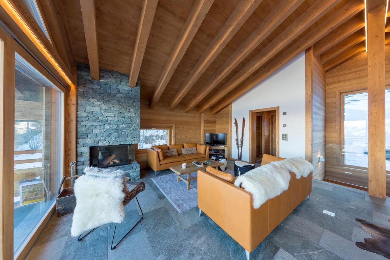 Oak Tree Chalet - On The Ski Slope - Luxury! Nendaz Exterior foto